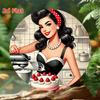 Retro Metal Tin Sign Durable Wall Decor Plaque for Home Kitchen Bar