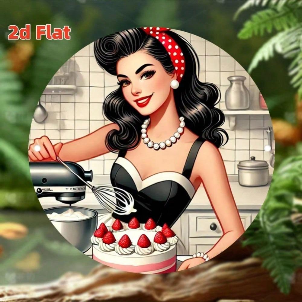 Retro Metal Tin Sign Durable Wall Decor Plaque for Home Kitchen Bar