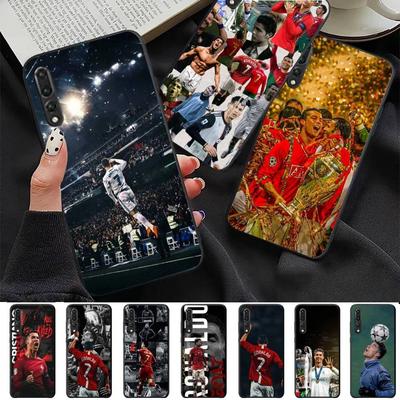 Etui na telefon Football R-Ronaldo Cr7 Dla Huawei P 8 9 10 20 30 40 50 Pro Lite Psmart Honor 10 Lite 70 Mate 20lite