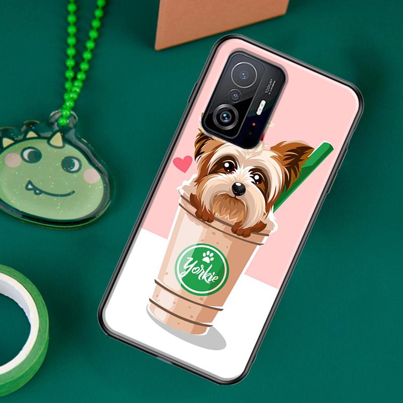 

Чехол для собаки йоркширского терьера для POCO F5 X5 X3 Pro X4 F4 GT F3 M5s C40, чехол для Xiaomi 13 12 Lite 11T 12T Pro 12X POCO M5s