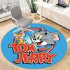 1pc Tom Jerry Office Round Area Rug, Under Office Chairs Bedroom Living Room Home Decor, Room Deco, Available in Various Sizes