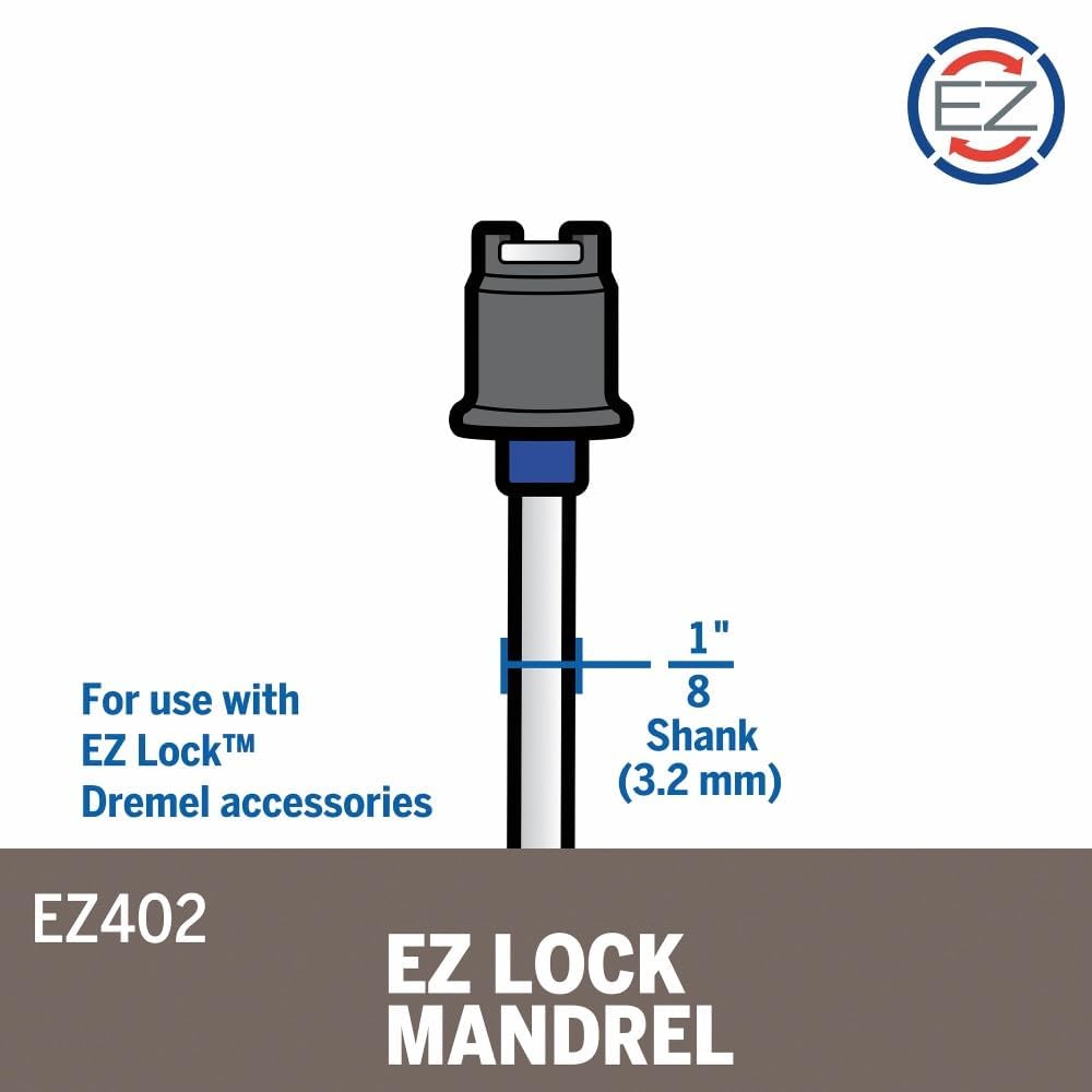 Dremel EZ Lock Mandrel [EZ402] (Authentic Product)
