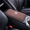 Suede Leather Car Armrest Box Pad Car Armrest Mat Car Accessories For Honda Mugen Jazz Insight Freed Fit CRV Civic Accord City akx256