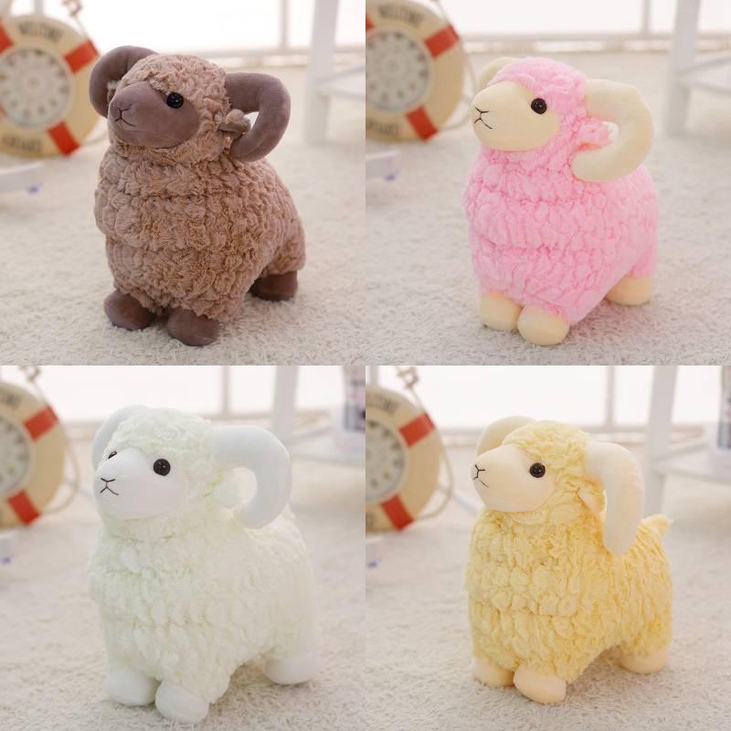 Adorable Sheep And Goat Plush Toy For Good Luck And Fun