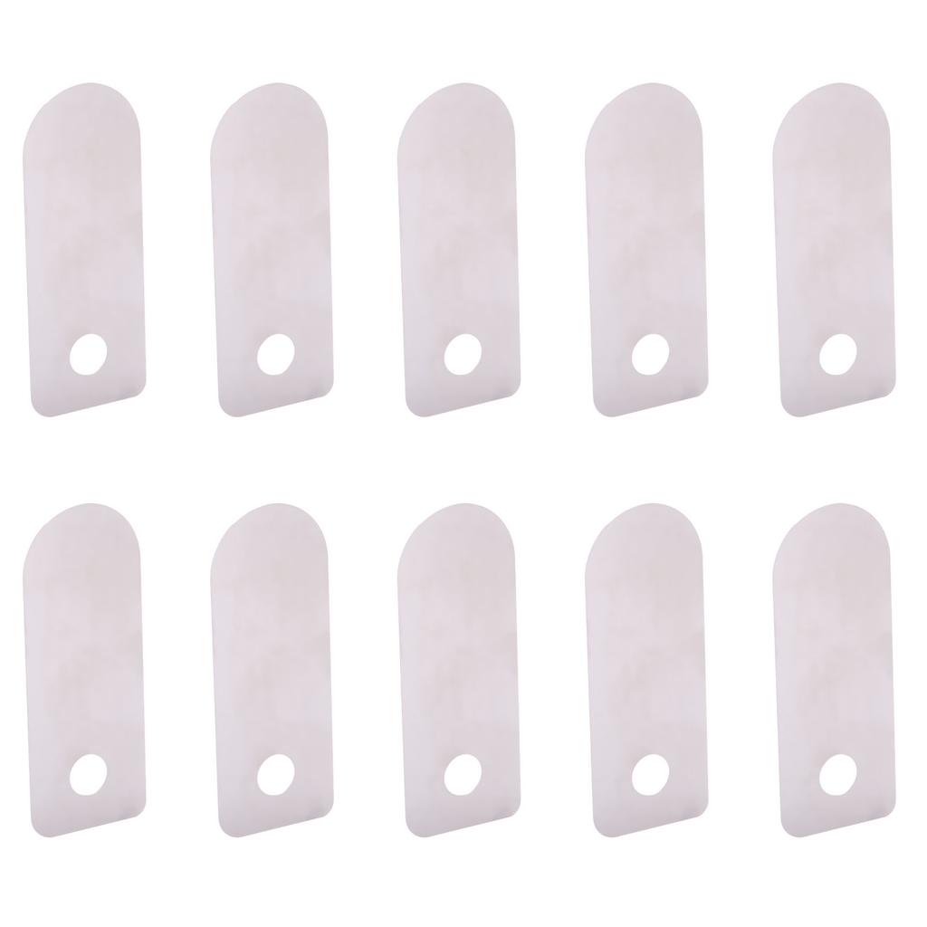 10Pcs Valve Plate Air Compressor Silent OilFree Machine Aluminum Accessories