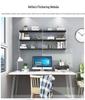 Modern Wall Bookshelf: Simple Multi-Layer Nordic Storage Rack