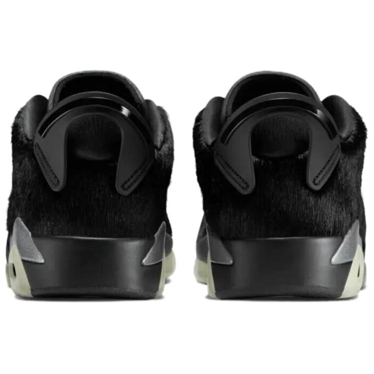 Air Jordan 6 Retro Low Blackout Dam Sneakers Svart-Svart IO9786-001
