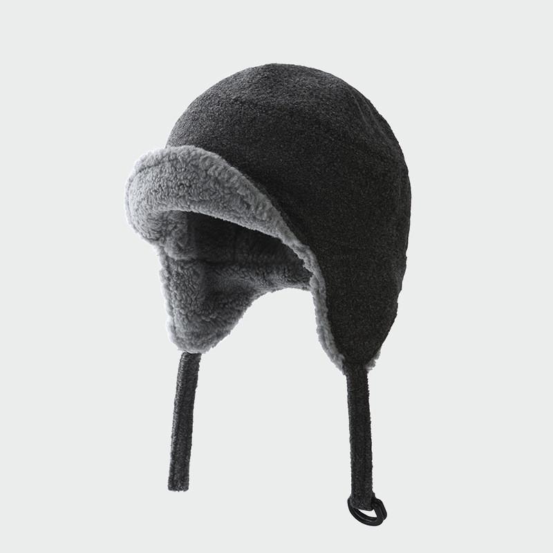 Winter Insulated Windproof Fleece Cap For Casual Wear And Skiing