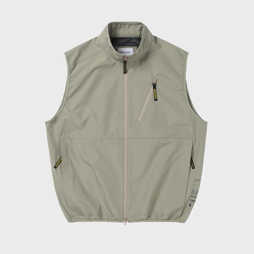 ThIs Is Never That Windstopper Active Tour Vest Grey S