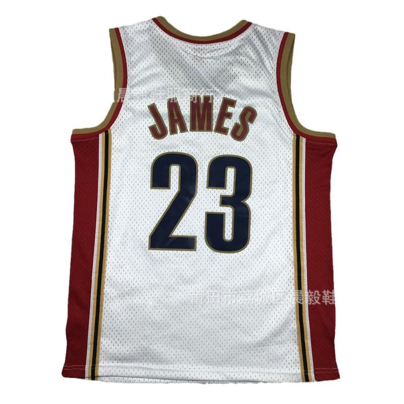 Mens Womens Basketball Jersey LeBron James Style 23 Heat Pressed Retro Sport Tank Top Cotton Blend