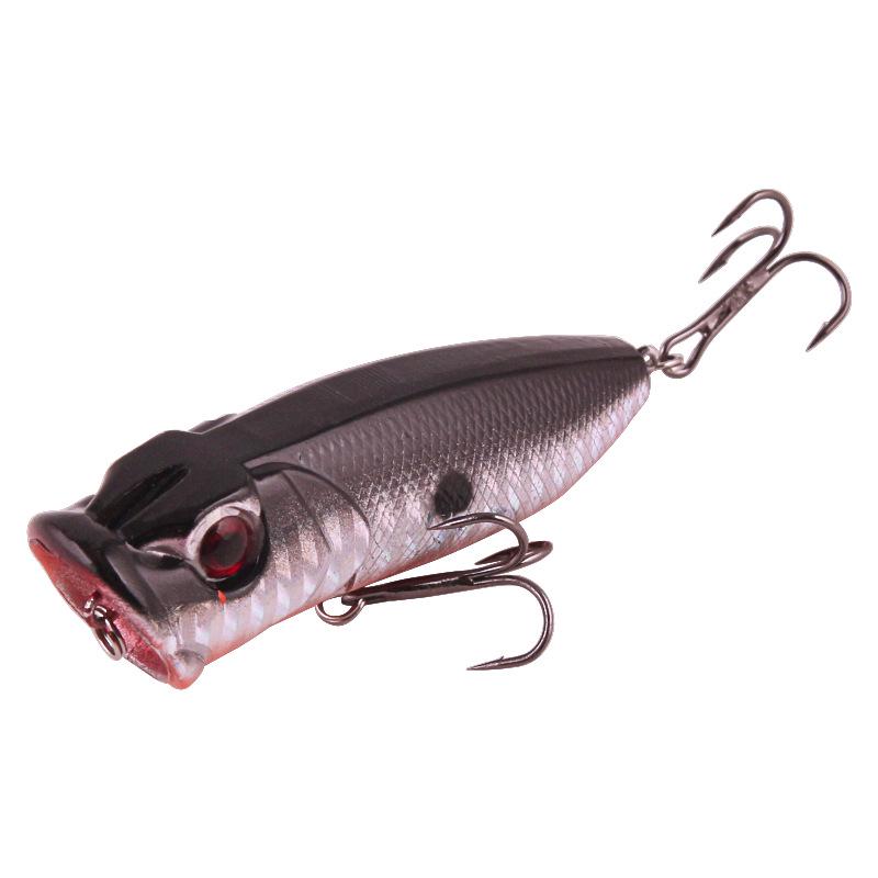 6.5cm/10g Floating Plastic Fish Lure - 5 Colors, Wave Climbing, Surface Fishing Bait