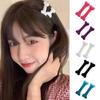 Dog Bone Hairpin Gothic Duckbill Side Clips Halloween Barrette Bangs Costume