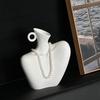 Kreative menschliche Figur Keramikvase für Wohnzimmer Heimdeko
