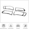 JeCar Tail Light Cover Bezel Trim for Jeep Grand Cherokee 2014-2020 Accessories (4 Pcs Black)