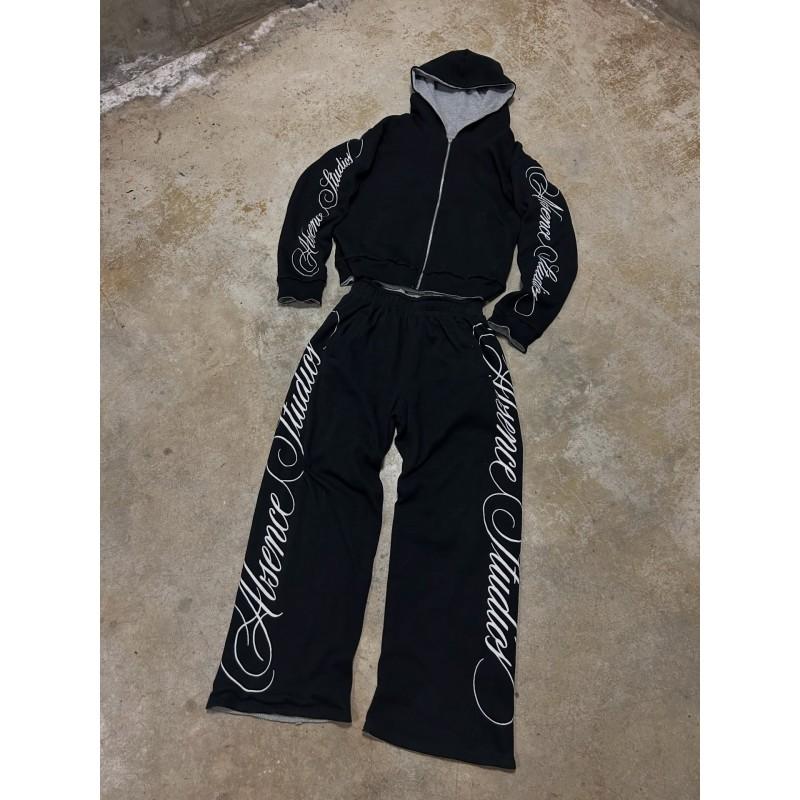Unisex lielizmēra ar kapuci rāvējslēdzēju sporta