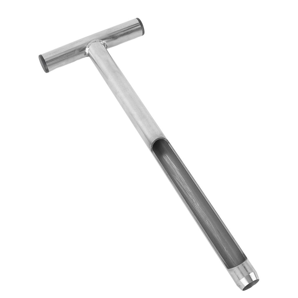 Soil Sampler with 2 Sampling Bags Reusable Stainless Steel T Handle Soil Probe for Plant Care