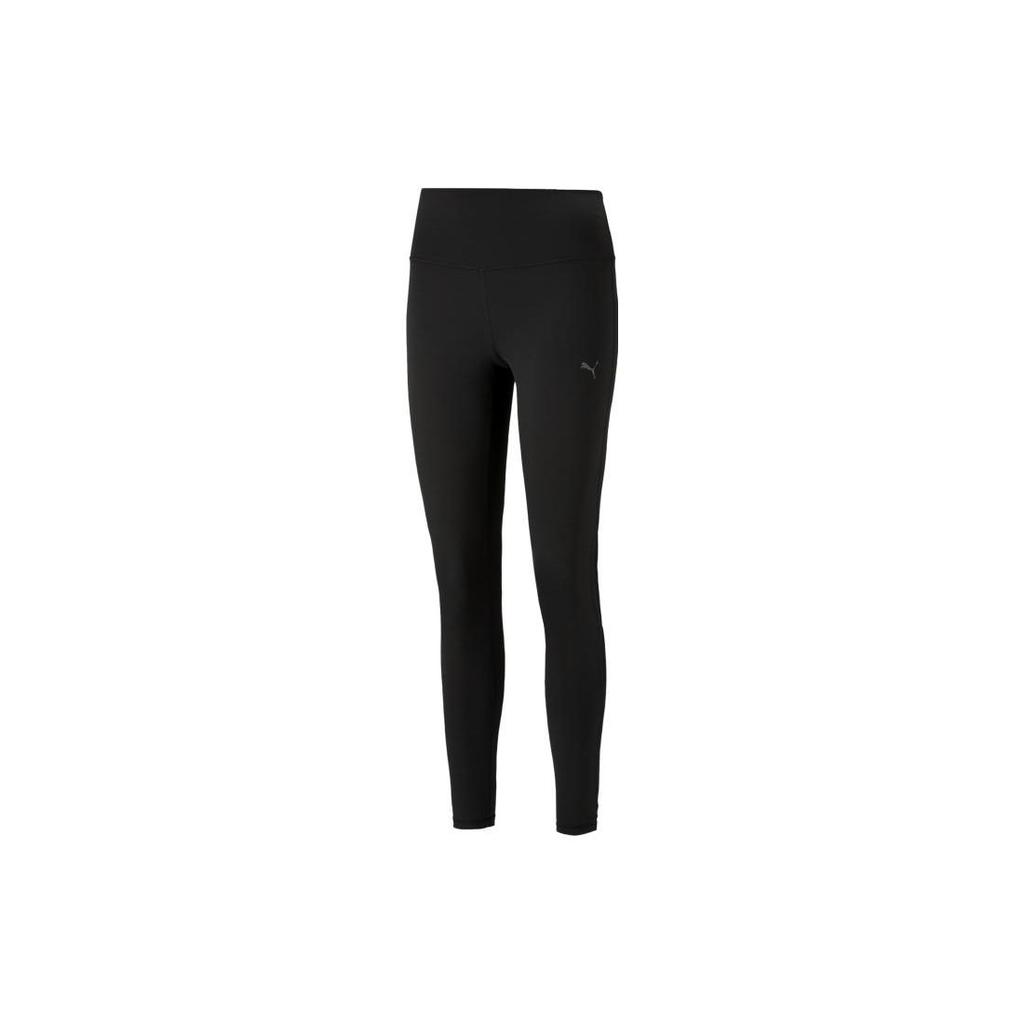 Puma Studio Ultrabare Trend Tight Solid Logo High Waist Fitness Pants Women Bottoms Black 523637-01
