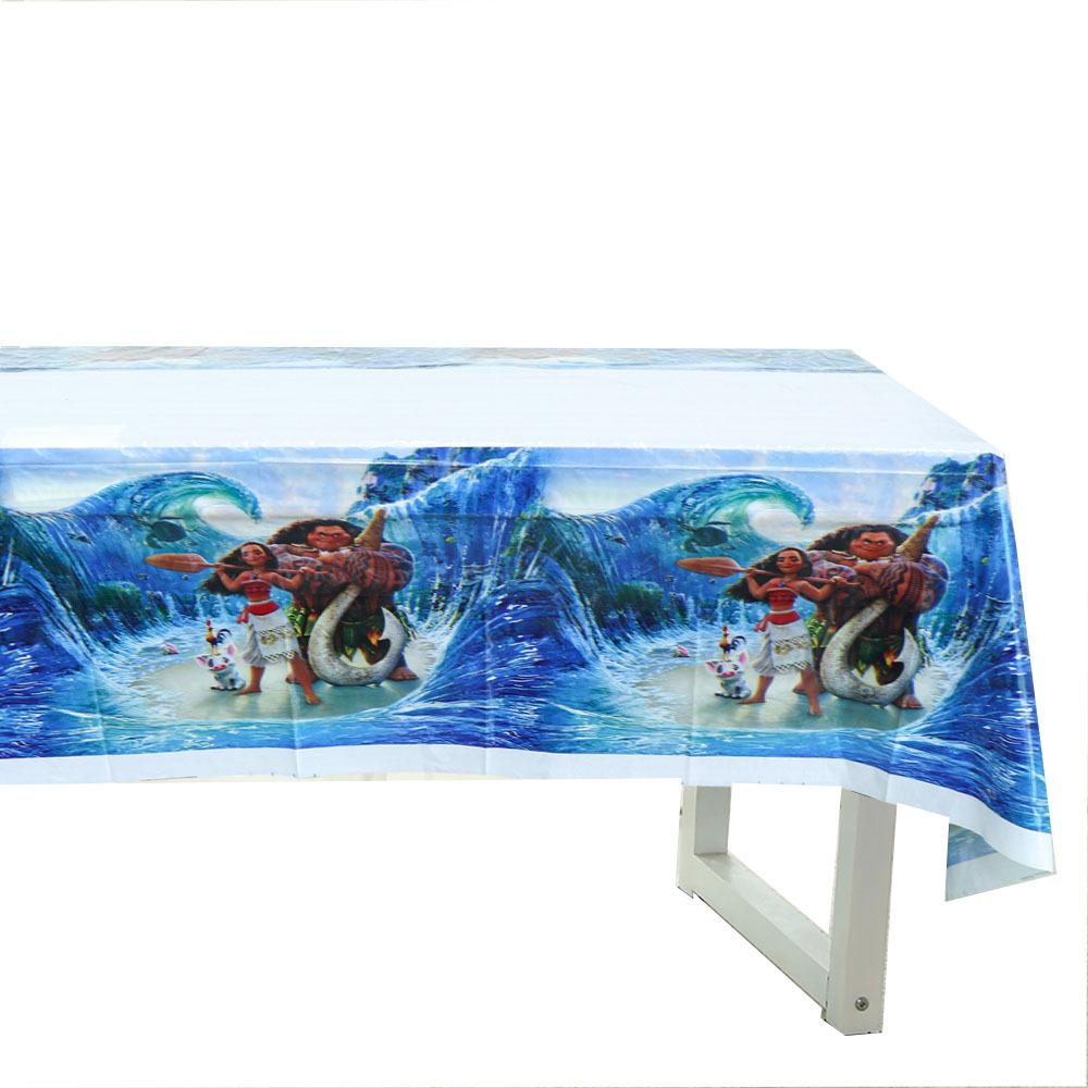 Moana Birthday Party Supplies Disposable Tableware Paper Plates Paper Cups Paper Towels Boy Decoration Green Environmental Protection