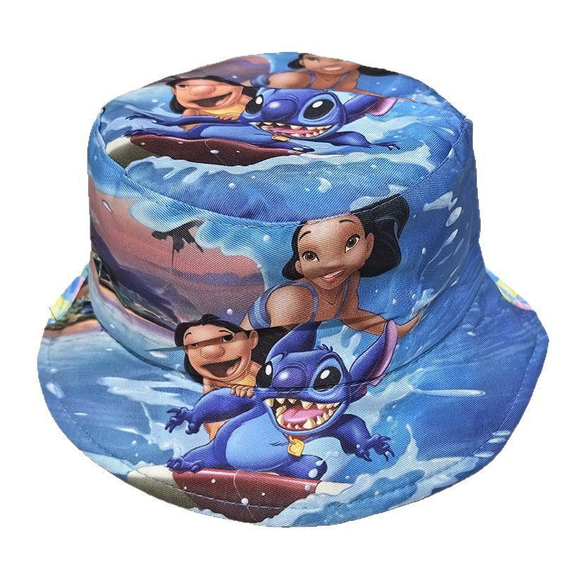 Adorable Anime Children's Fisherman Hats Bucket Hat for Women Men Lightweight Outdoor Travel Fishing Hat