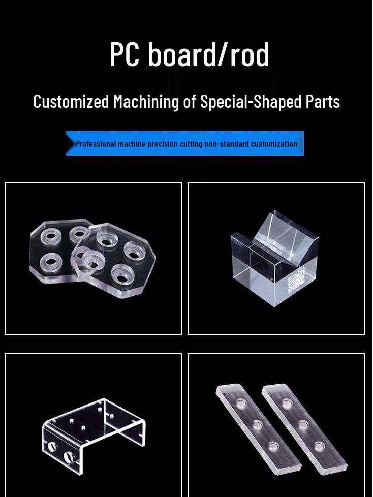 

Transparent PVC Polycarbonate Sheet - Acid & Alkali Resistant, Durable Grey Plastic Sheet Transparent Sheet - Material Options