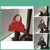 Chic And Spacious 2024 Spider Embroidery Pu Tote Bag Perfect For Urban Style