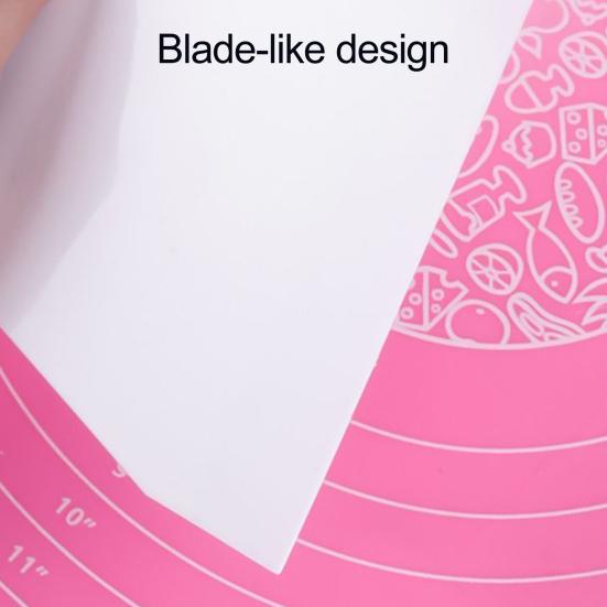 Dough Cutter Multifunctional Baking Tool Reusable Dough Scraper Food Safe Dough Cutting Tool for Bread Cake Fondant