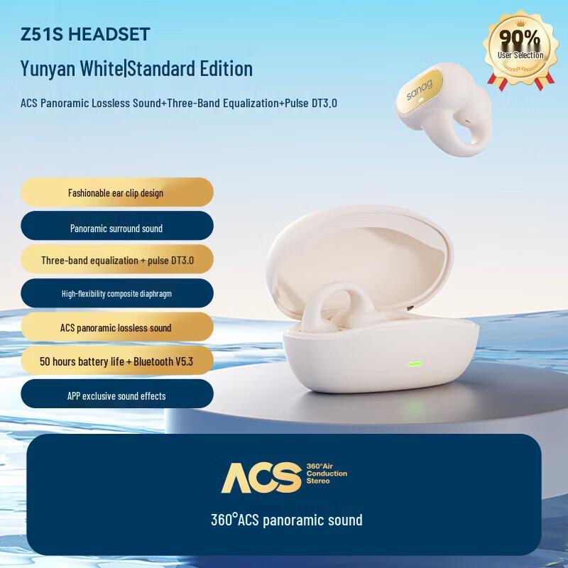 

Saina Z51 Open-Ear Wireless Ear-Clip Sports Headphones