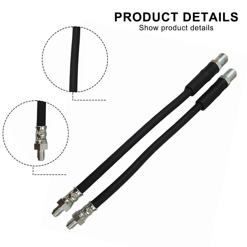 Classic For MINI Front Rubber Brake Hose Set of 2 GBH249 GBH249Z Direct Replacement Hoses for Caliper Brake Refurbishment