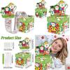 Snowman Christmas Penguin Pattern Paper Table Decor Gift Box For Celebrations