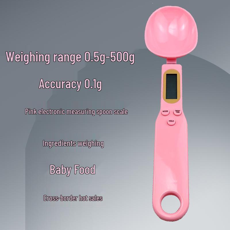 Digitale Küchenmesslöffelwaage für Lebensmittel- und Haustierzutaten