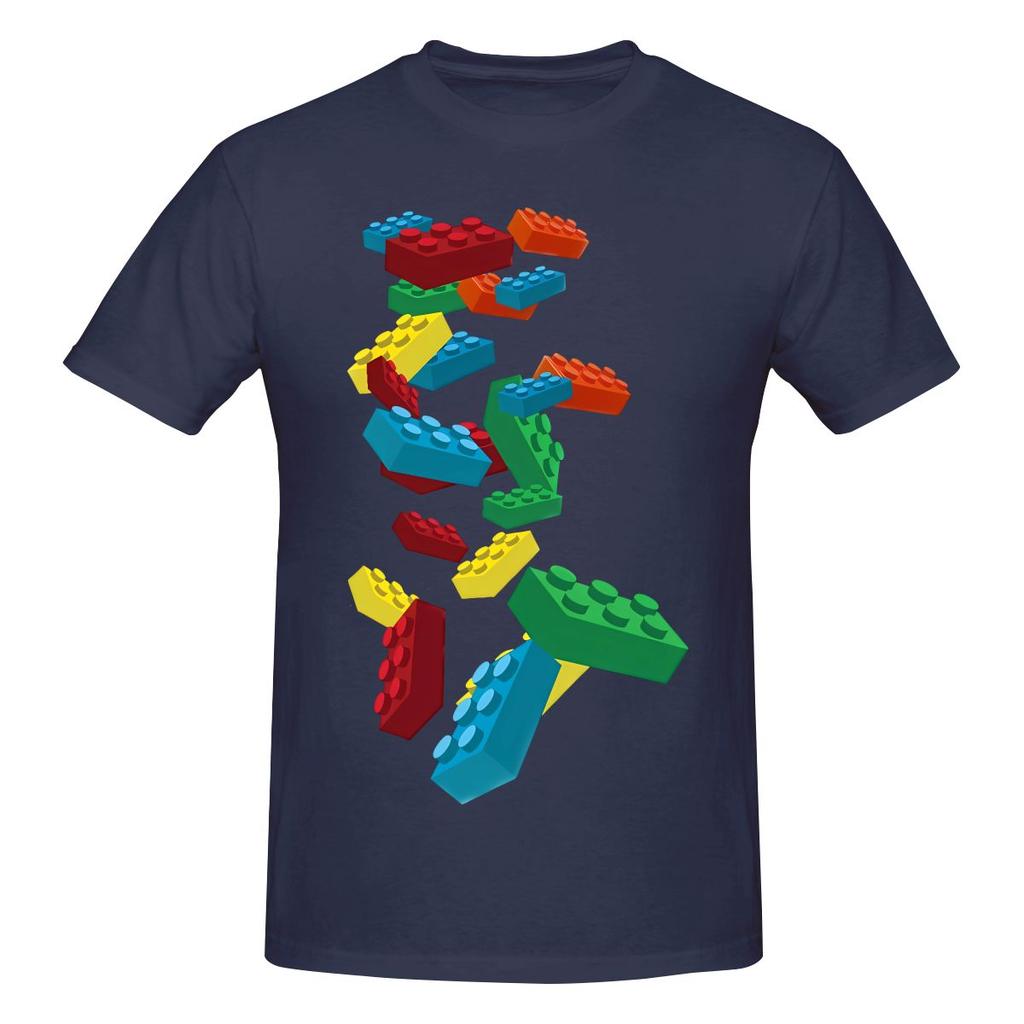 Funny Falling Legos Unisexs Printed Tshirt Unisex T Shirtcotton
