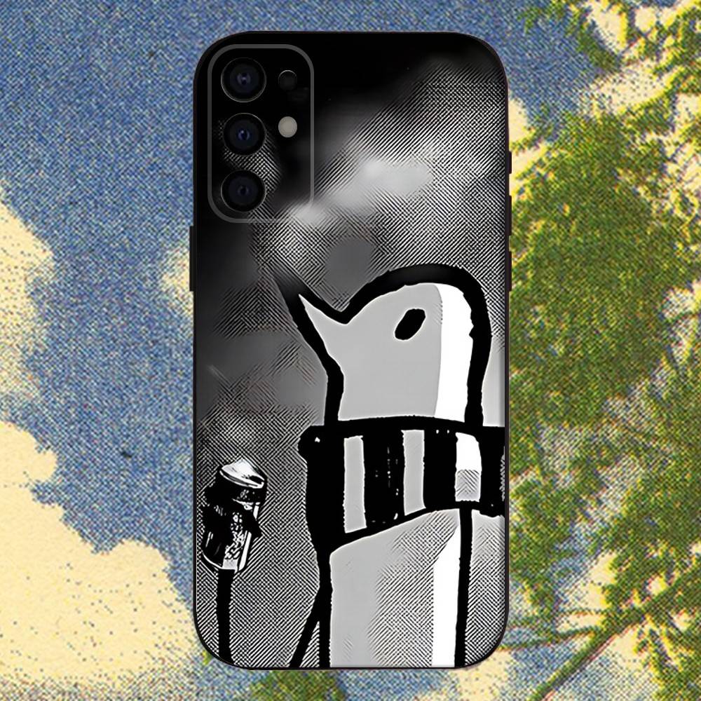 

Epc Goodnight Punpun Phone Case For Samsung S25,S24,S21,S22,S23,S30,Ultra,S20,Plus,Fe,Lite,Note,10,9,5G Black Cover Samsung S21 s305G