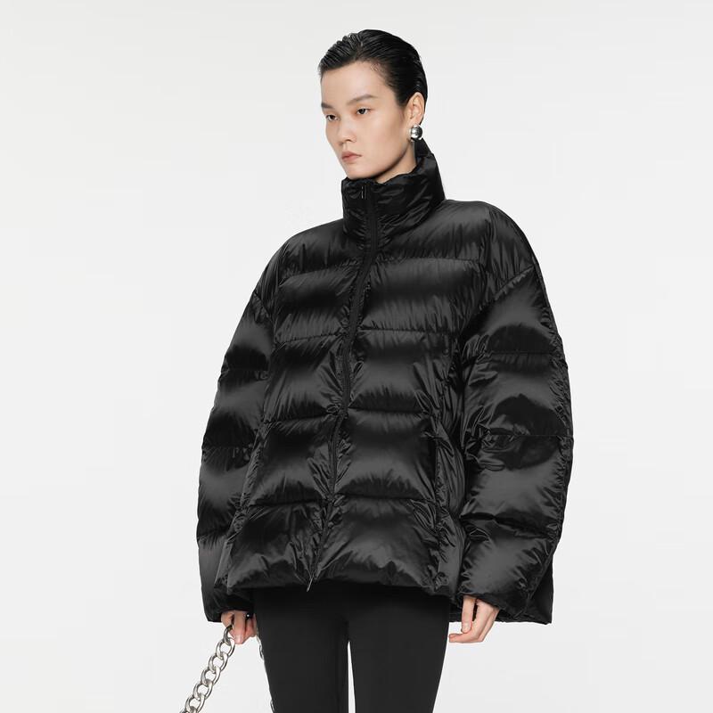 JNBY 2024 Winter Stand-Collar Long Sleeve Down Jacket