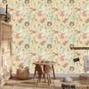 Safari Wallpaper Elephants Lions Zebras Plants for Living Room and Bedroom 50x1000
