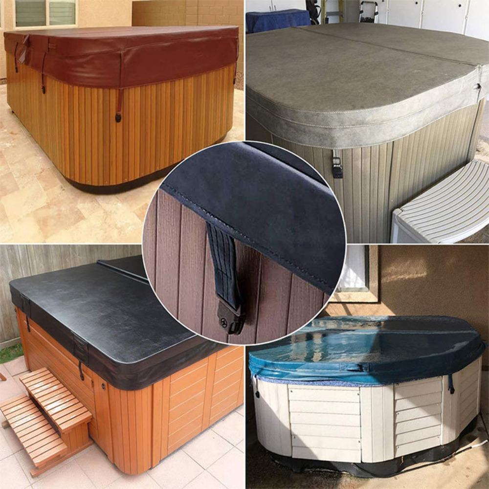 4 Buc/Seturi Siguranță Sporită Cataramă de Blocare pentru Husă de Spa/Cada Fierbinte Kit ABS Accesorii pentru Cada Fierbinte