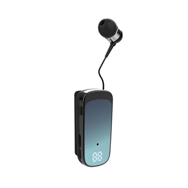 Long Service 20 Hour Life Wireless Bluetooth-compatible Clip Earphone Featuring Vibration Alerts for Hands Easy Calling Use