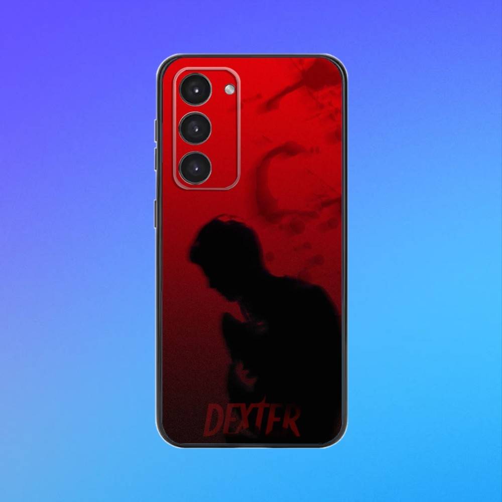 Dexter Morgan Phone Case For Samsung Galaxy A73,A72,A71,A70,A53,A52,A51,Others Soft Black Cover