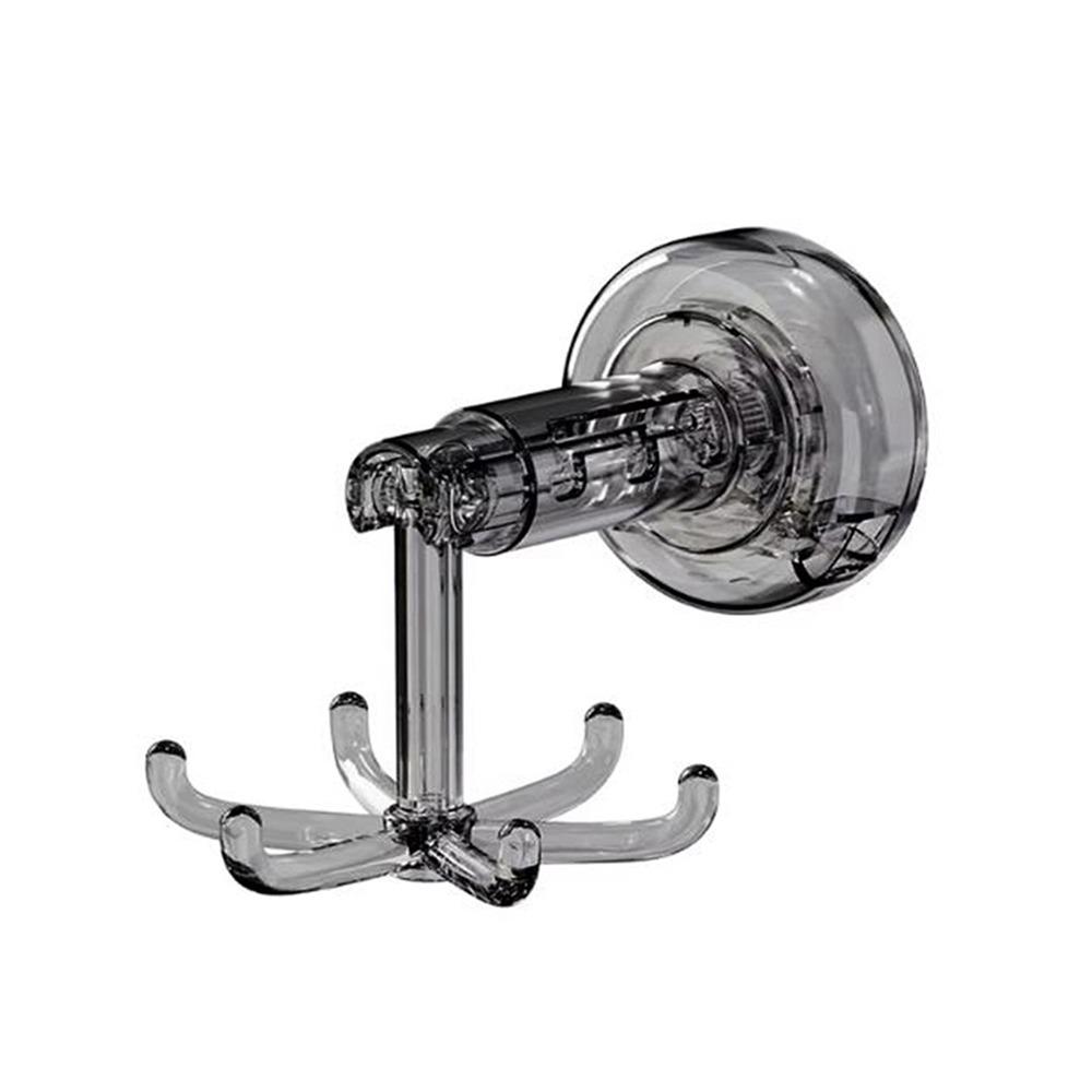 

Traceless 360° Rotating Utensils Hooks Wall Mounted Utensil Holder Suction Cup Hook Bathroom