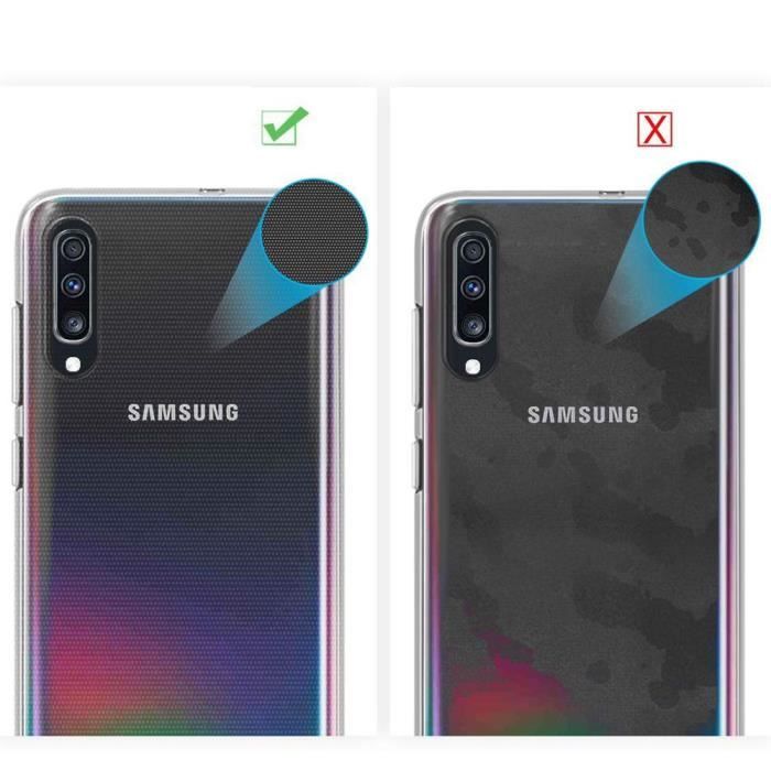 Coque - Samsung - Galaxy A70 - UltraSlim - Ajustement parfait - Transparent