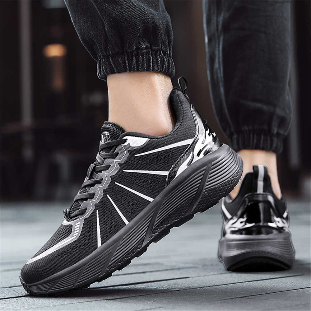 Fashion Thin Heel Laced Sneakers Casual Running Mens Walking Shoes Boots Sport Womenshoes New Arrival Sapato Style In Offers