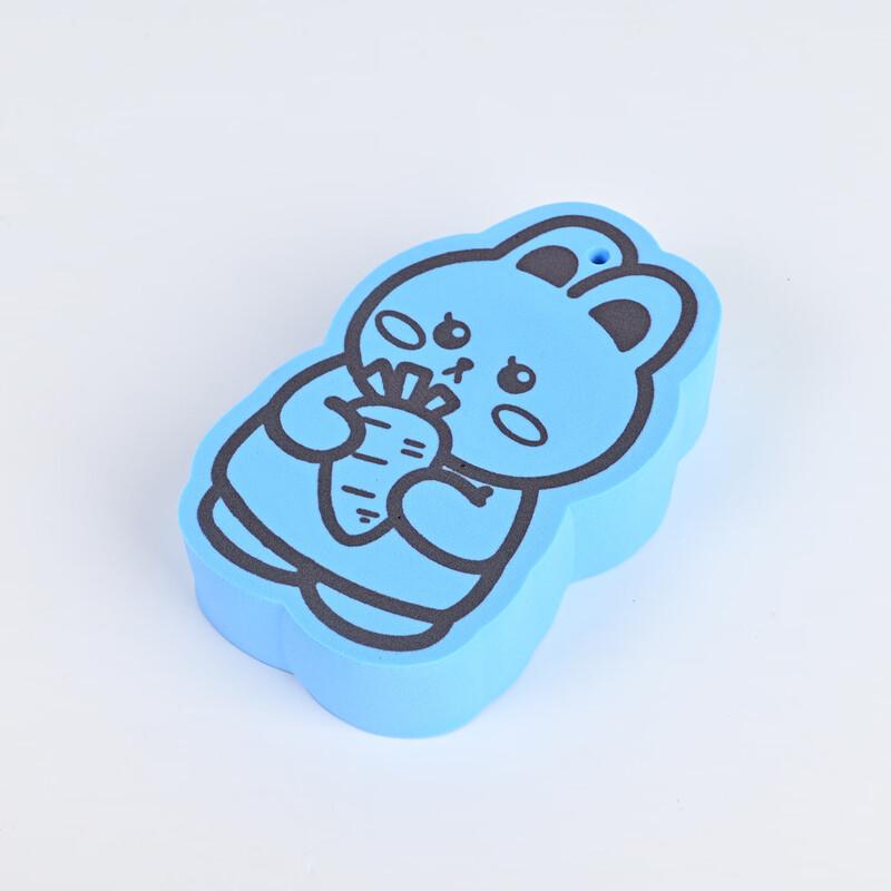 Ally Little Rabbit Temperature-Sensitive Baby Bath Scrubber