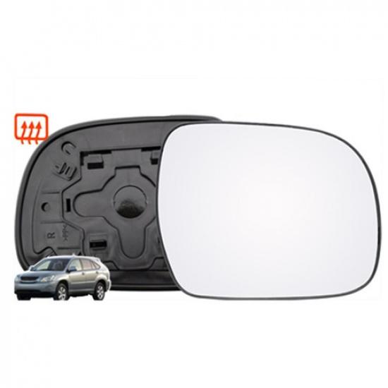 1x Car Right Side Mirror Glass Heated For Lexus RX330 RX350 RX400H Toyota Hilux
