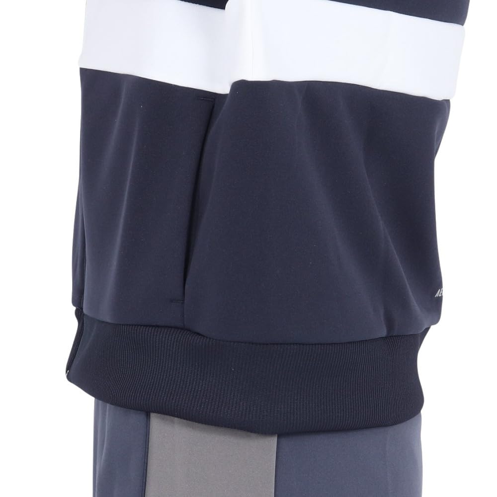 Adidas KTX55 Team Track Top in Legend Dawn Size L Women's Ink/Silver (JG8140),