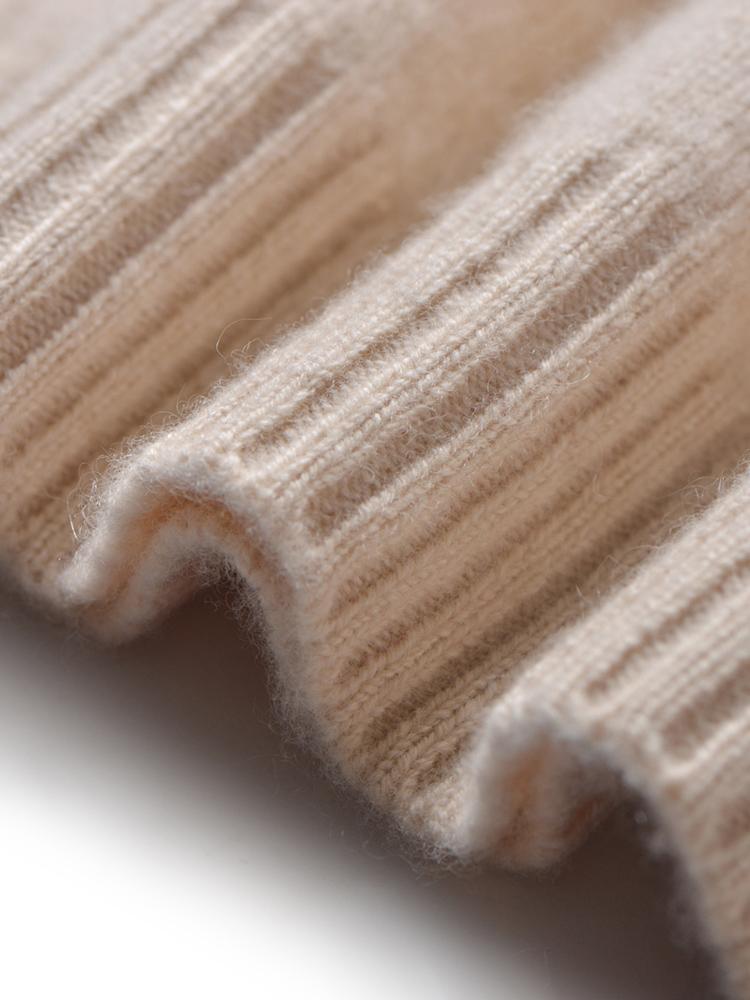 Women's Cashmere Sweater Qinghe Cashmere 30% Cashmere 70% Wool Autumn and Winter Cashmere Pullover Soft and Warm