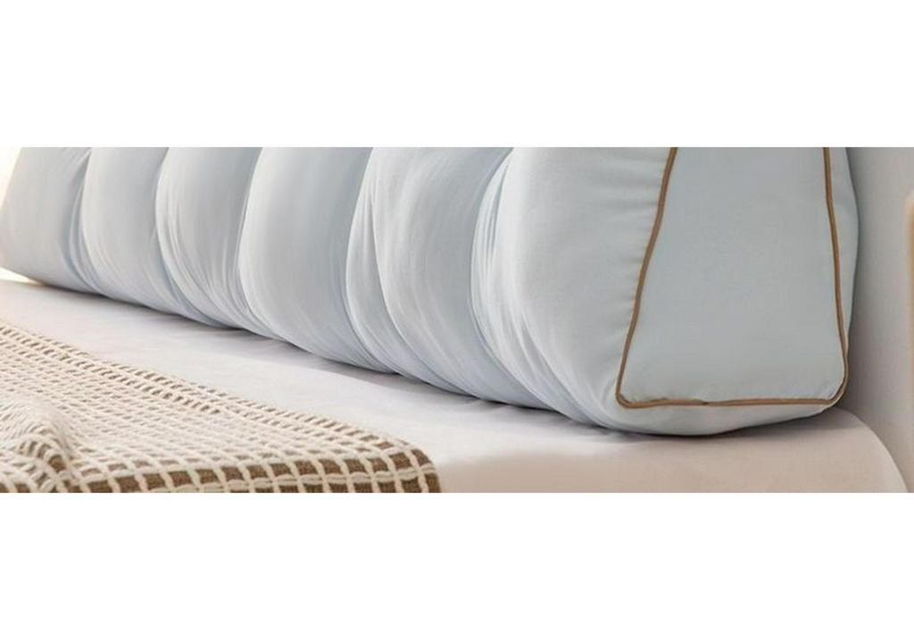 2026 Cuscino Triangolare di Lusso Matrimoniale Grande con Schienale per Camera da Letto Tatami Imbottitura