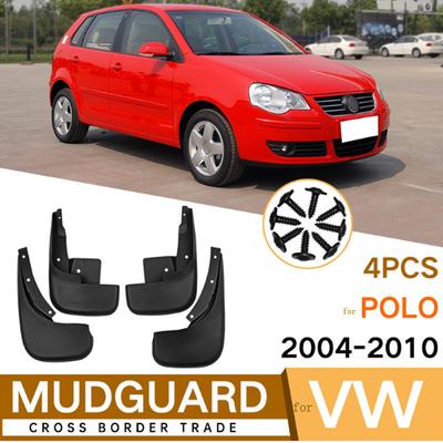 Car Mudguard Front Rear Fender Accessories For Volkswagen VW Polo Mk4 9N3 2004 2005 2006 2007 2008 2009 2010
