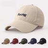 Embroidered Letters Premium Sense Baseball Cap Spring And Summer Face Small Sunshade Cap Sunscreen Hat