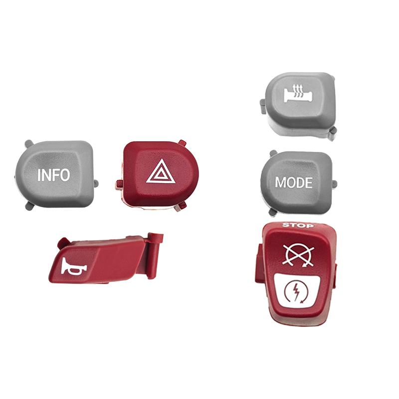 Für BMW F700GS F800GS F800GSADV F800R F800GT F800 GS Adv Motorrad Schalter Knopf Abdeckung Lenkerknöpfe Kunststoff Zubehör