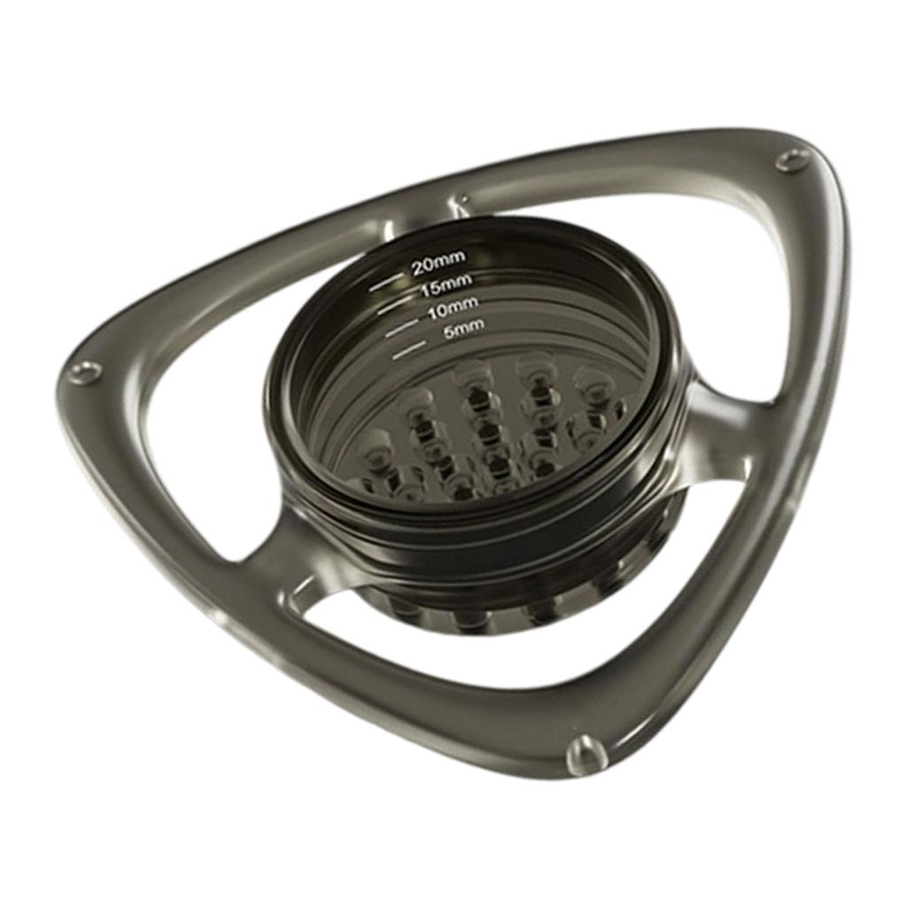 Heat Resistant Resins Coffee Filter With Stapped Height Adjustment And Dispersion Holes Pours Over Coffee Drip Assist