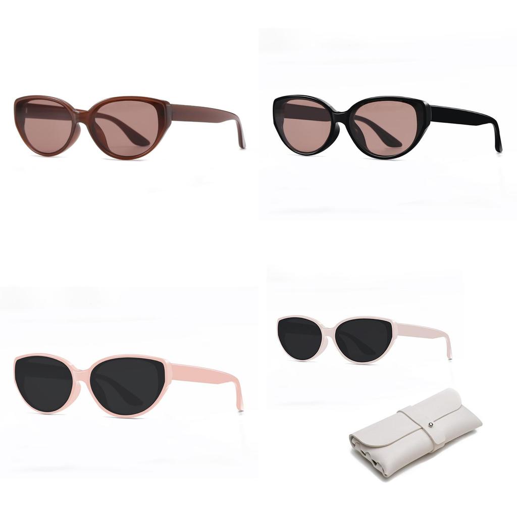 Cat Eye Sun Glasses Female Polarized Uv Protection Stylish Sunwear For Travel And Events